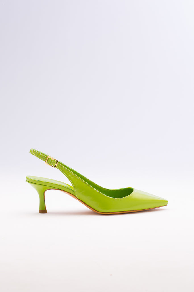 Slingback verde